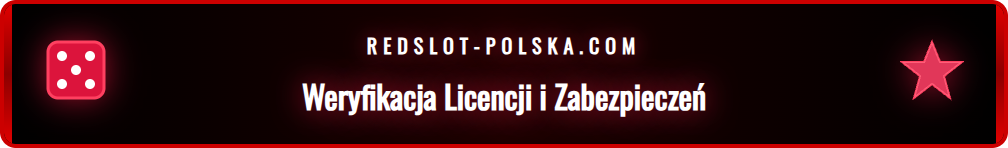 Sprawdzenie licencji Redslot pod kątem zgodności z regulacjami.