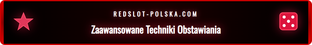 Infografika przedstawiająca zaawansowane strategie dla Redslot Kombobets.