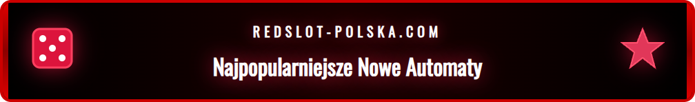 Grafika przedstawiająca najciekawsze sloty z oferty Redslot.