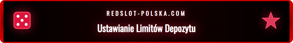 Interfejs użytkownika do ustawiania limitów wpłat w ramach gry.