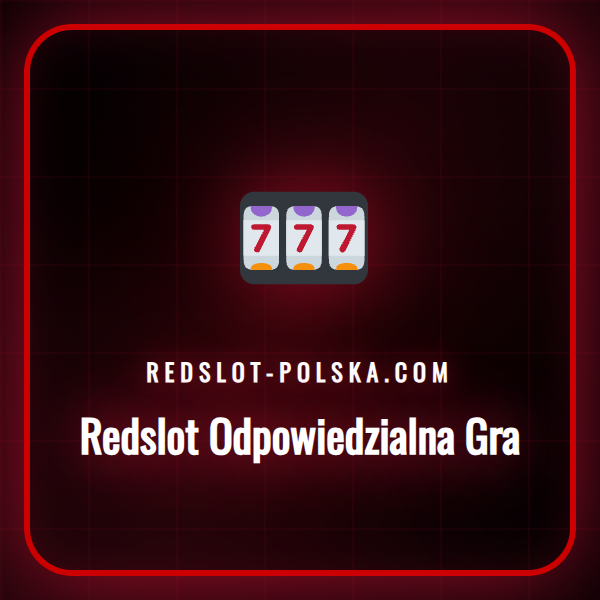 Symboliczny obraz przedstawiający zasady Redslot odpowiedzialna gra.