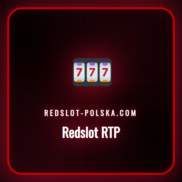 Grafika przedstawiająca wskaźnik Redslot RTP na tle popularnych gier slotowych.