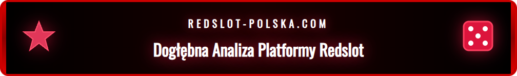 Zrzut ekranu interfejsu platformy Redslot z widokiem na gry slotowe.