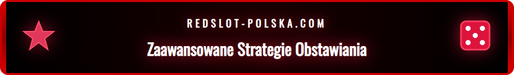 Infografika przedstawiająca zaawansowane strategie dla Redslot live